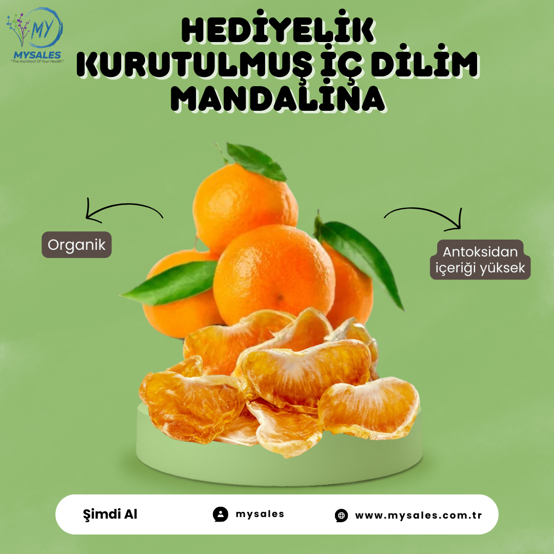 KURUTULMUŞ İÇ DİLİM MANDALİNA