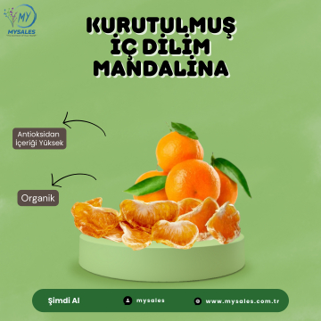 KURUTULMUŞ İÇ DİLİM MANDALİNA 