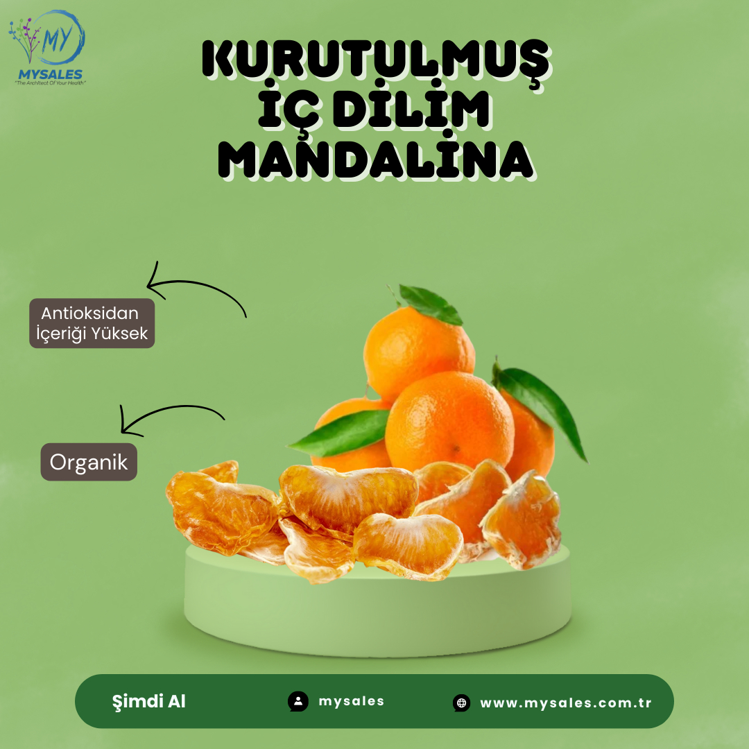 KURUTULMUŞ İÇ DİLİM MANDALİNA