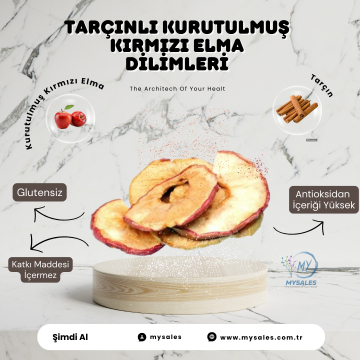 KURUTULMUŞ DİLİM TARÇINLI ELMA 
