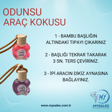2'Lİ ODUNSU ARAÇ KOKUSU 