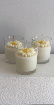 PAPATYA ŞEKLİNDE MUM 