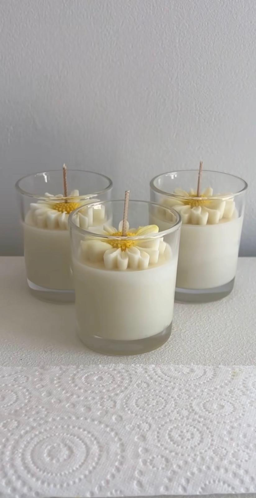 PAPATYA ŞEKLİNDE MUM