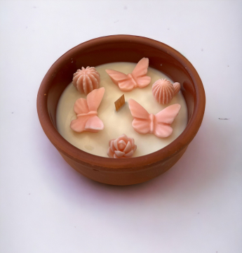 KELEBEK&KAKTÜS MUM SETİ 