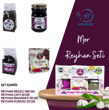 ARAPGİR MOR REYHAN SETİ 