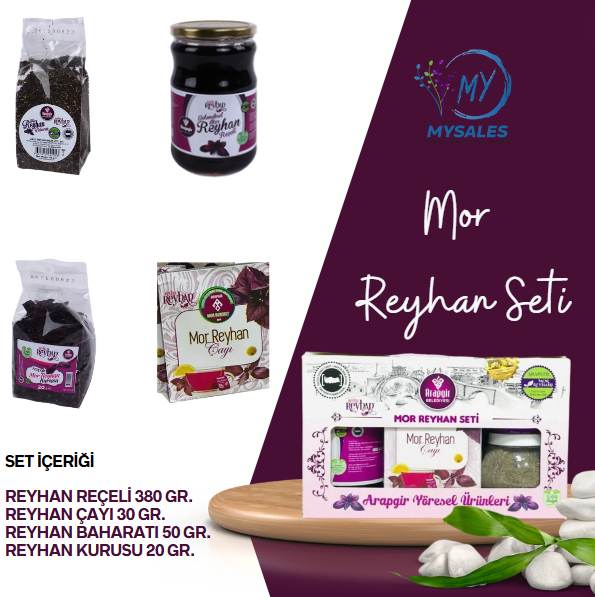 ARAPGİR MOR REYHAN SETİ