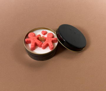 Kurabiye Adamlı Tealight Mum 