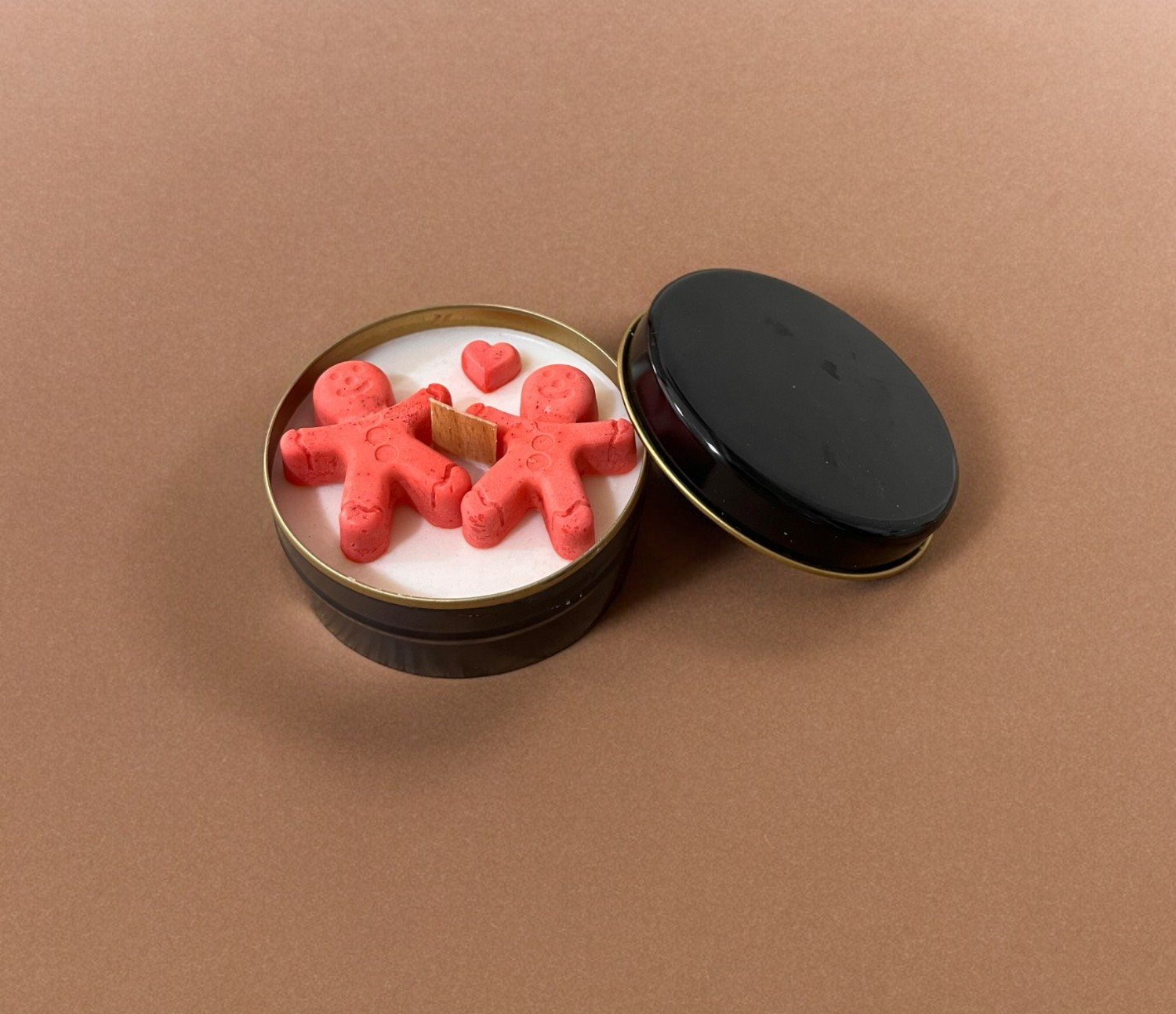 Kurabiye Adamlı Tealight Mum